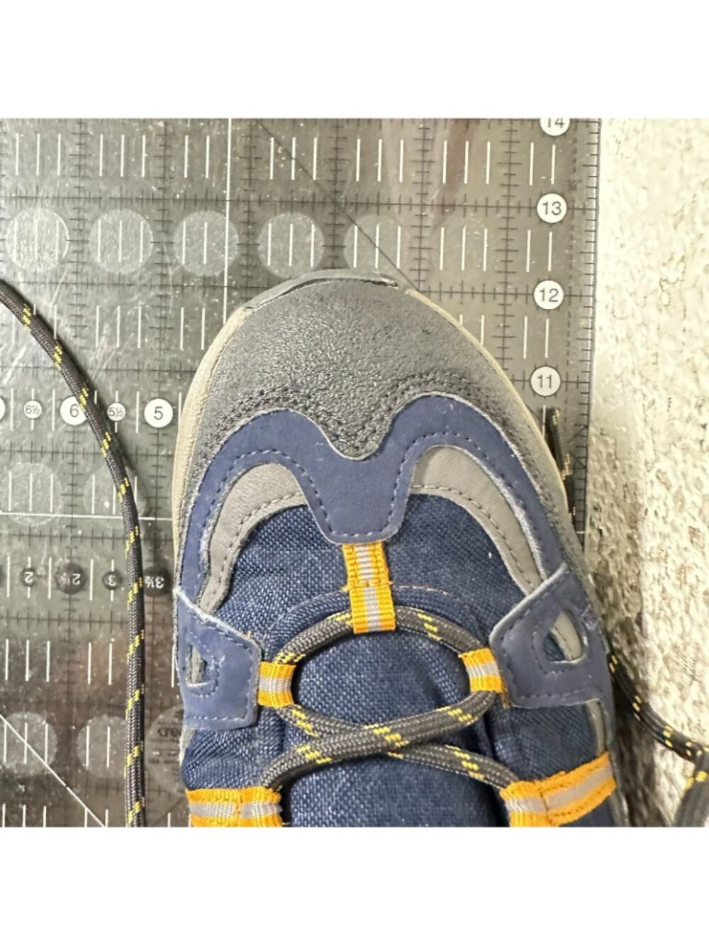 Quechua Arpenaz 100 MID WP Men Size 10 Dark Blue Waterproof Hiking Shoes - Picture 12 of 12